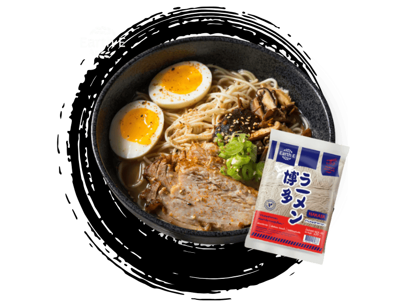 เส้นราเมนฮากาตะ (Hakata Ramen)